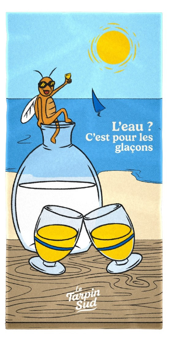 SERVIETTE "À L'ANIS PAS À L'OMBRE"