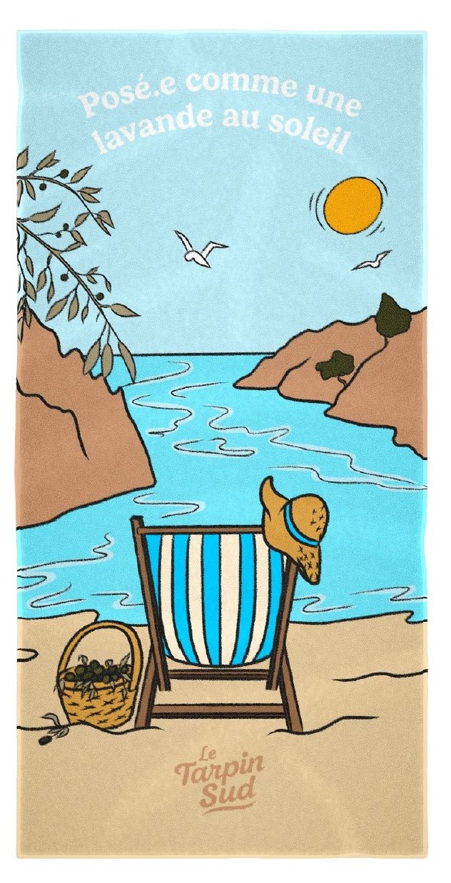 SERVIETTE "SABLE & SARDINADES"