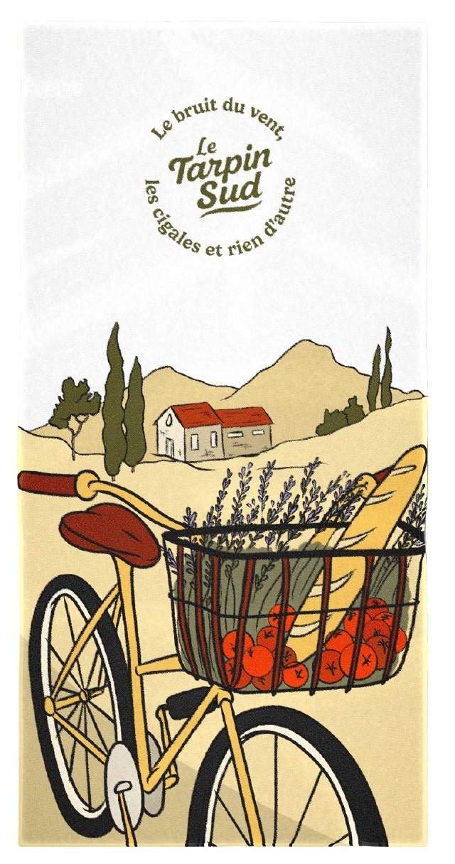 SERVIETTE "GUIDON & CIGALES"
